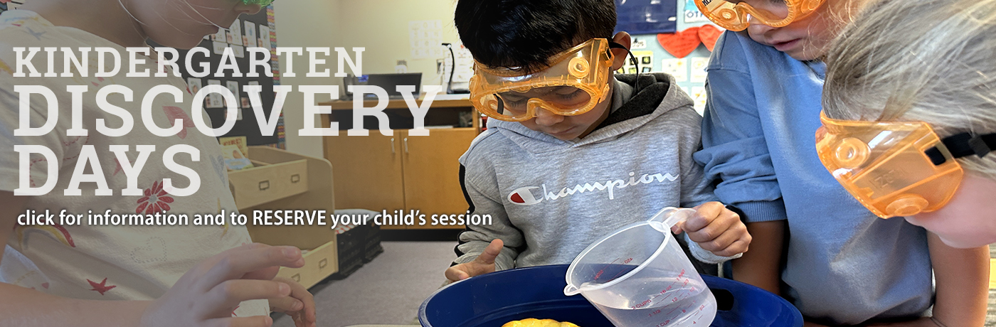 Kindergarten Discovery Days